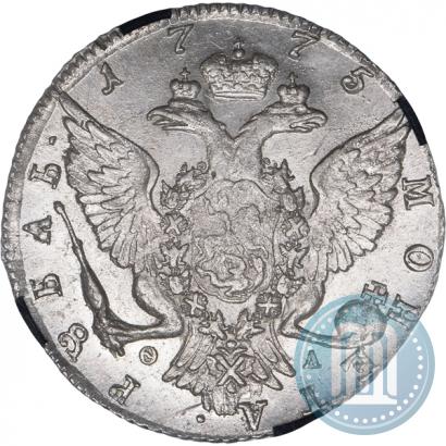 Picture 1 rouble 1775 year СПБ-ФЛ 