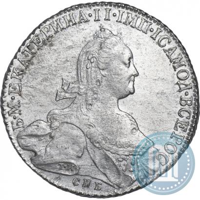 Фото 1 рубль 1776 года СПБ-ЯЧ 