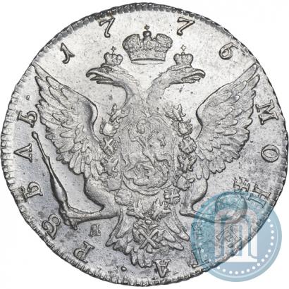 Фото 1 рубль 1776 года СПБ-ЯЧ 