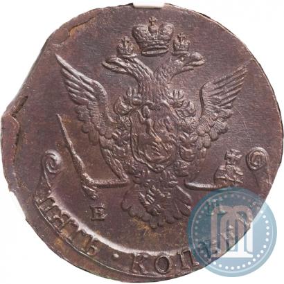 Фото 5 копеек 1777 года ЕМ 