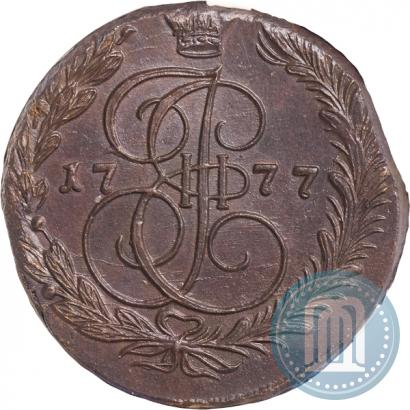 Фото 5 копеек 1777 года ЕМ 