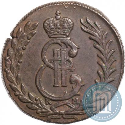 Фото 5 копеек 1779 года КМ 