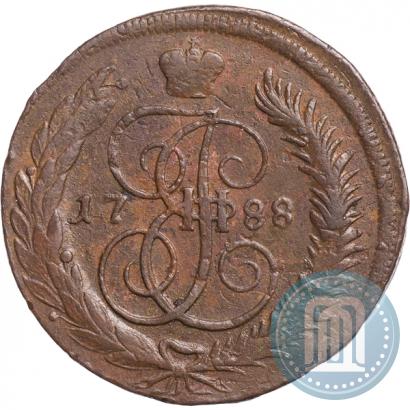 Фото 5 копеек 1788 года ММ 