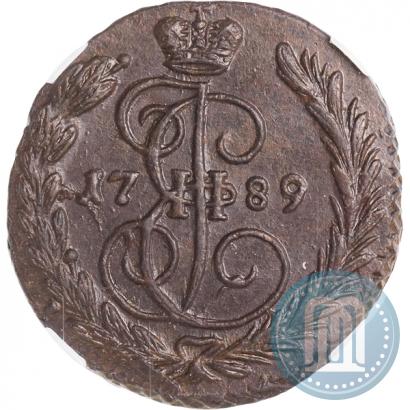 Фото 1 копейка 1789 года ЕМ 