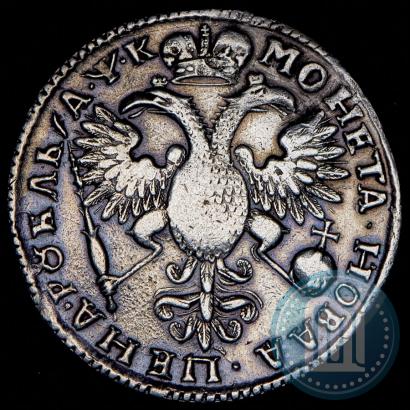 Фото 1 рубль 1720 года  "Портрет в латах"