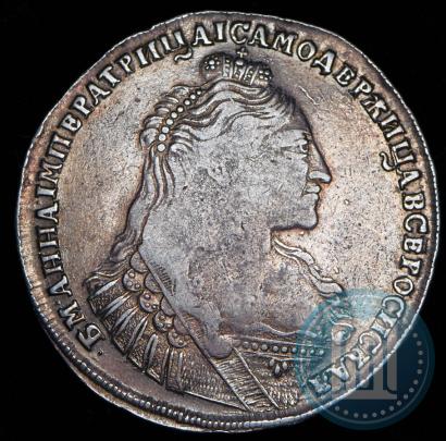 Фото 1 рубль 1737 года  "Тип 1735 года"