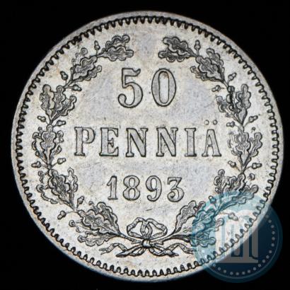 Фото 50 пенни 1893 года L 
