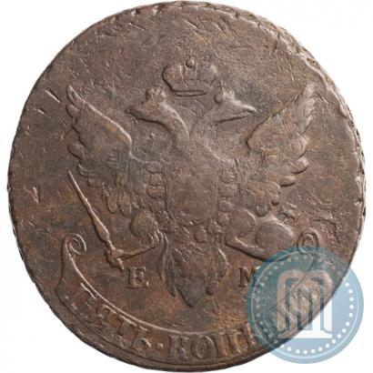 Фото 5 копеек 1793 года ЕМ "Павловский перечекан"