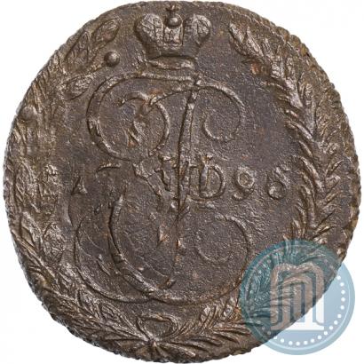 Фото 5 копеек 1796 года ЕМ "Павловский перечекан"
