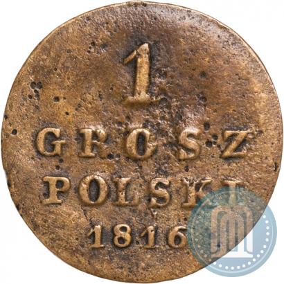 Picture 1 grosz 1816 year IB 