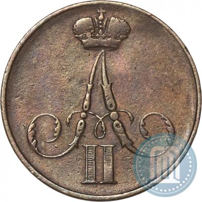Фото 1 копейка 1859 года ВМ 