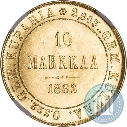 Picture 10 markkaa 1882 year S 
