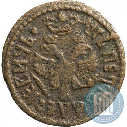 Фото Полушка 1707 года  