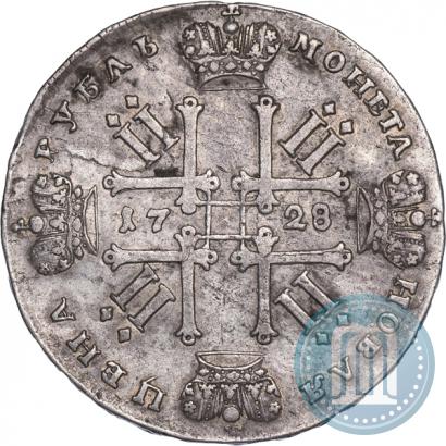 Фото 1 рубль 1728 года  "Тип 1728"