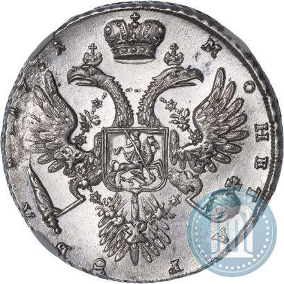 Фото 1 рубль 1731 года  
