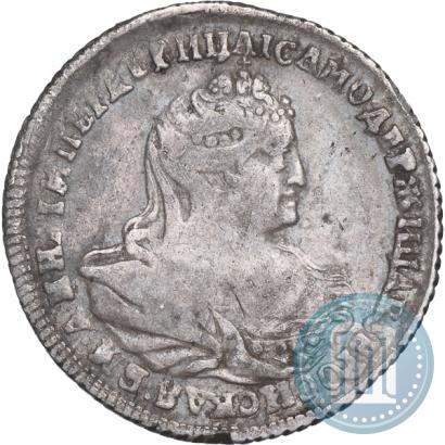 Фото Полуполтинник 1739 года  