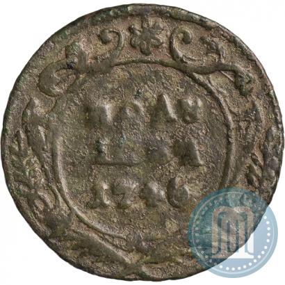 Фото Полушка 1746 года  