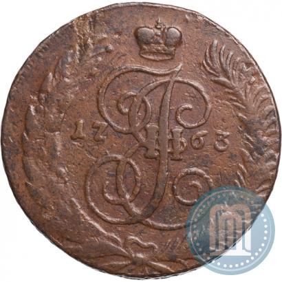 Фото 5 копеек 1763 года СПМ 