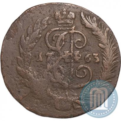 Фото 2 копейки 1763 года СПМ 