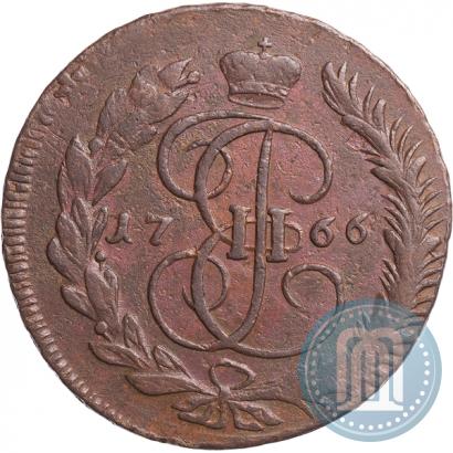 Фото 5 копеек 1766 года ММ 