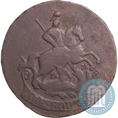 Фото 2 копейки 1766 года ММ 