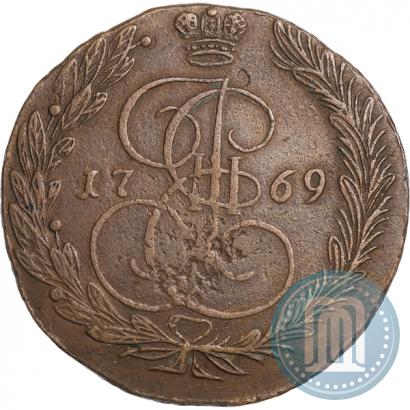 Фото 2 копейки 1769 года ЕМ 