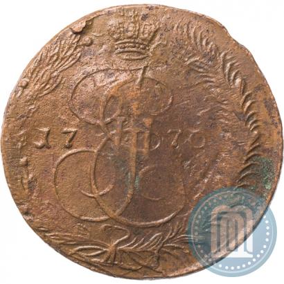 Фото 5 копеек 1770 года ЕМ 