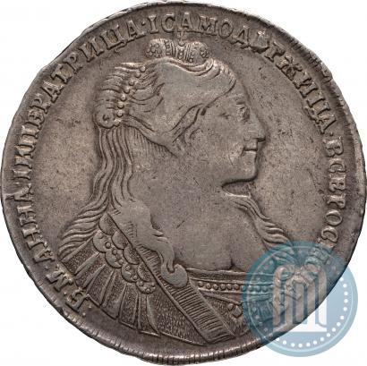 Фото 1 рубль 1735 года  