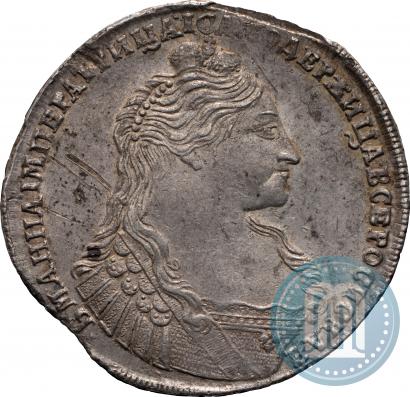 Фото 1 рубль 1736 года  "Тип 1735 года"