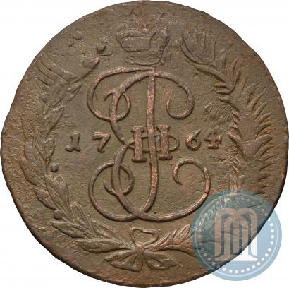 Фото 5 копеек 1764 года ММ 