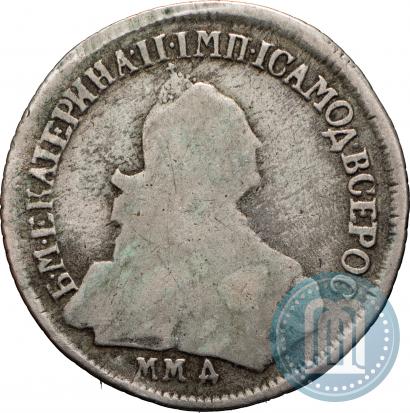 Фото 15 копеек 1769 года ММД 