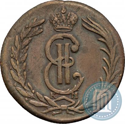 Фото 2 копейки 1775 года КМ 