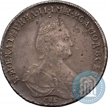 Фото Полтина 1787 года СПБ-ЯА 