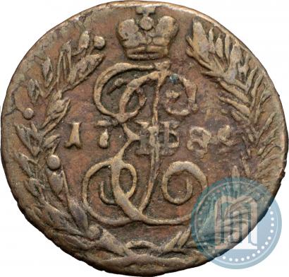 Фото Полушка 1789 года ЕМ 