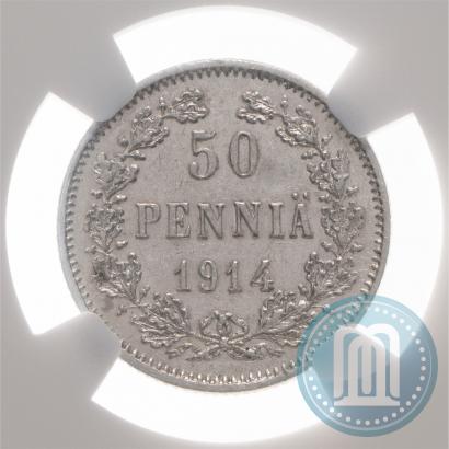 Фото 50 пенни 1914 года S 