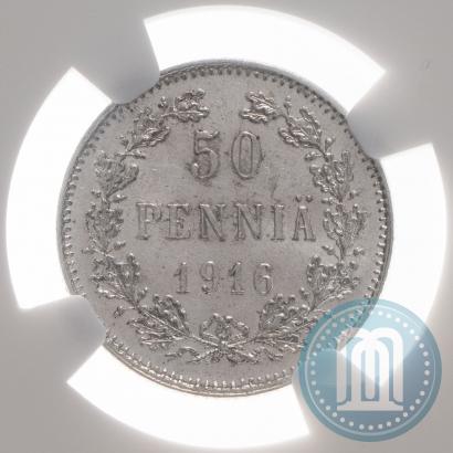 Фото 50 пенни 1916 года S 
