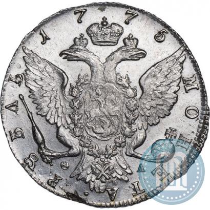 Picture 1 rouble 1775 year СПБ-ФЛ 