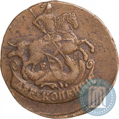 Picture 2 kopecks 1776 year ЕМ 