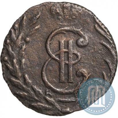 Picture Para - 3 dengas 1771 year  "Coat of arms on the obverse"