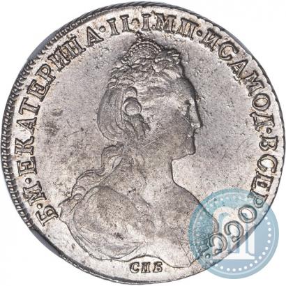 Picture 1 rouble 1783 year СПБ-ИЗ 