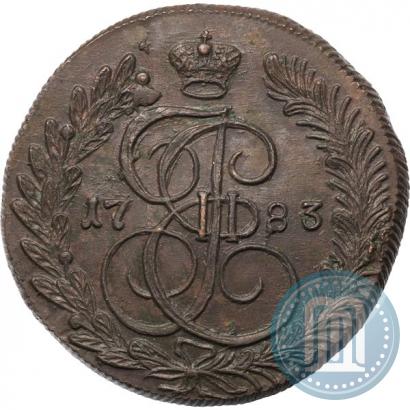 Picture 5 kopecks 1783 year КМ 