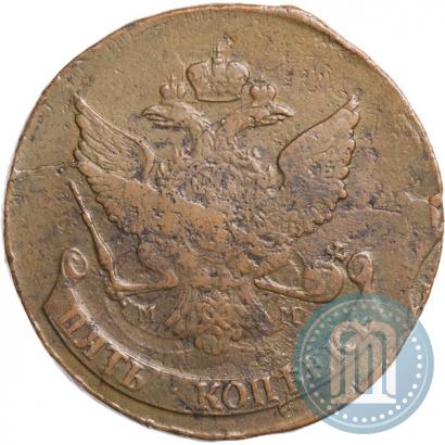 Picture 5 kopecks 1788 year ММ 
