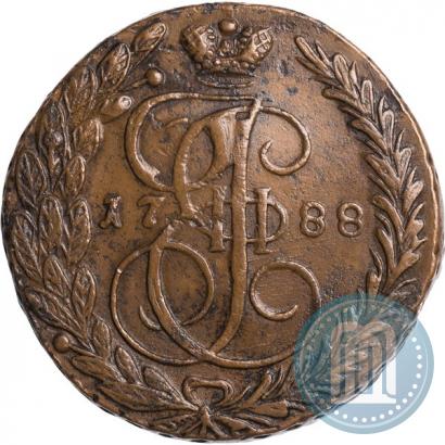Picture 5 kopecks 1788 year ЕМ 