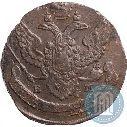 Picture 5 kopecks 1792 year ЕМ 