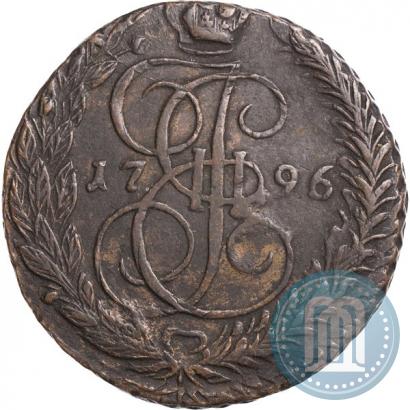 Picture 5 kopecks 1796 year ЕМ 
