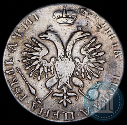 Фото 1 рубль 1718 года OK 