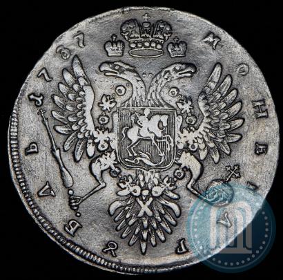 Фото 1 рубль 1737 года  "Тип 1735 года"