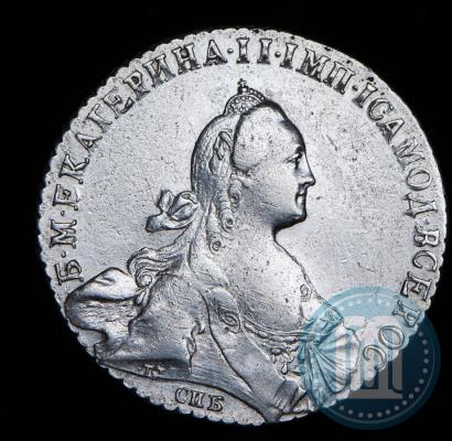 Picture 1 rouble 1771 year СПБ-ЯЧ 