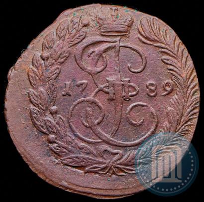 Picture 2 kopecks 1789 year ЕМ 
