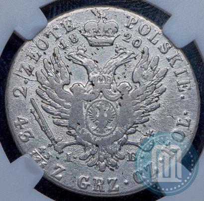 Picture 2 złote 1820 year IB 